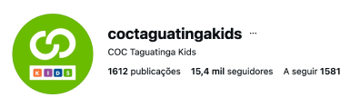 Perfil oficial de COC Taguatinga Kids