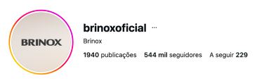 Perfil oficial de Brinox